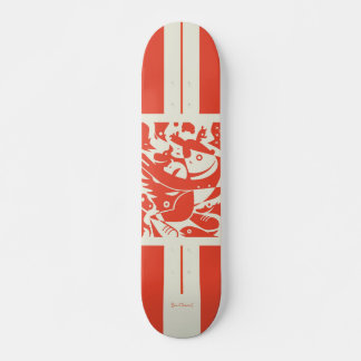 Animal Boerderij Skateboard Rood