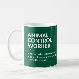 Animal Control Officer Cup - Grappige definitie Koffiemok
