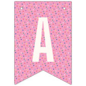 Animal Cookie Birthday Bunting Banner - Magenta (Derde vlag)