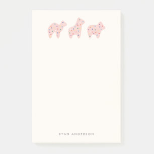 Animal Cookie Parade Kind Post-it - aardbei Post-it® Notes