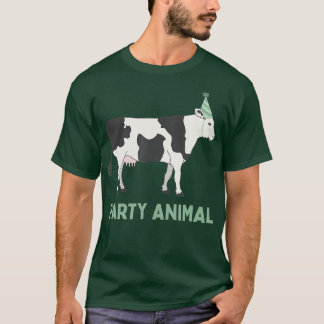 Animal Cow Birthday Cow Birthday T-shirt