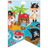 ANIMAL CREW Party Pirate Bunts drapeaux (Deuxième drapeau)