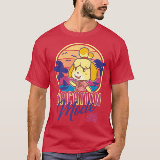 Animal Crossing New Horizons Isabelle Vakantie Mod T-shirt
