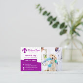 Animal de compagnie | Carte de visite simple (Debout devant)