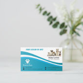 Animal de compagnie | Carte de visite simple (Debout devant)