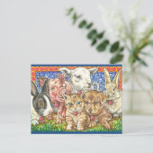 'Animal de compagnie ; Nourriture.' Carte postale (Debout devant)