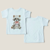 Animal de Raton laveur Adorable (Design Recto & Verso)