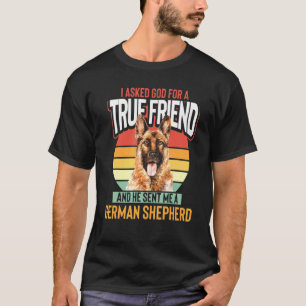 Animal Dog Friend German Shepherd T-shirt