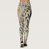 Animal Floral Abstract Print Design 6 Leggings (Achterkant)