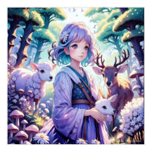 Animal Friends Poster