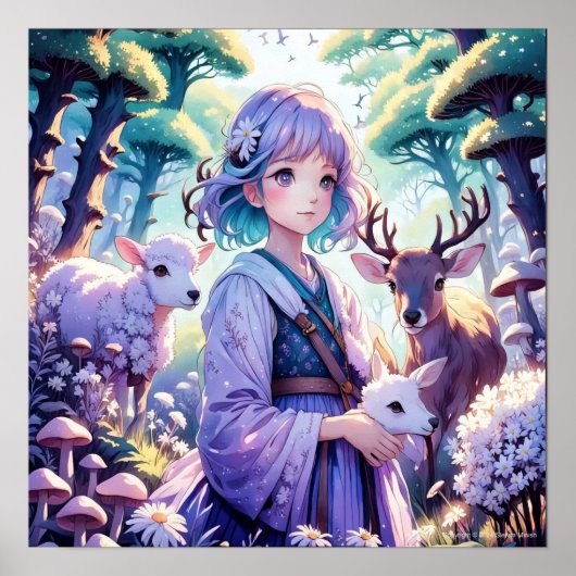 Animal Friends Poster (Voorkant)