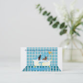 Animal Grooming Afspraak Afsprakenkaartje (Staand voorkant)