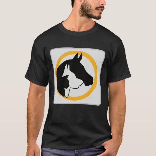 Animal Healing Now Mannen T-shirt (Voorkant)