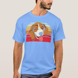 Animal Hondenliefhebber Dog Eigenaar Retro Beagle T-shirt