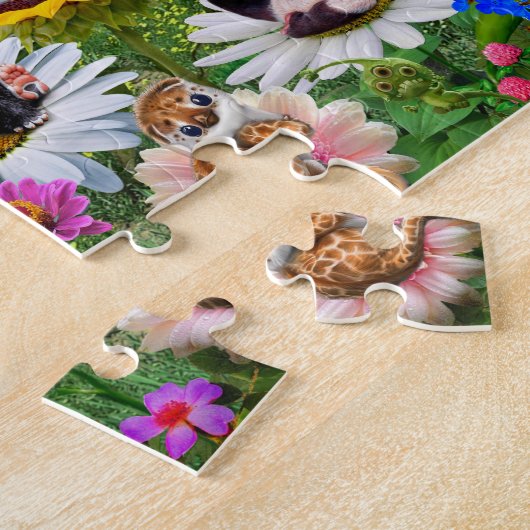 Animal Jigsaw Puzzle puzzle enfant puzzle pour un  (Côté)