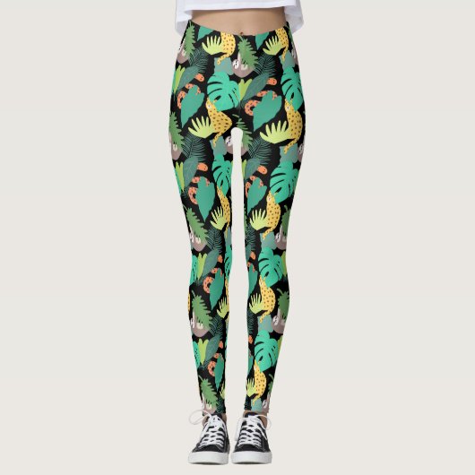 Animal Jungle Leggings (Voorkant)