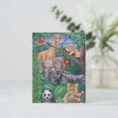 Animal Kingdom Briefkaart (Staand voorkant)