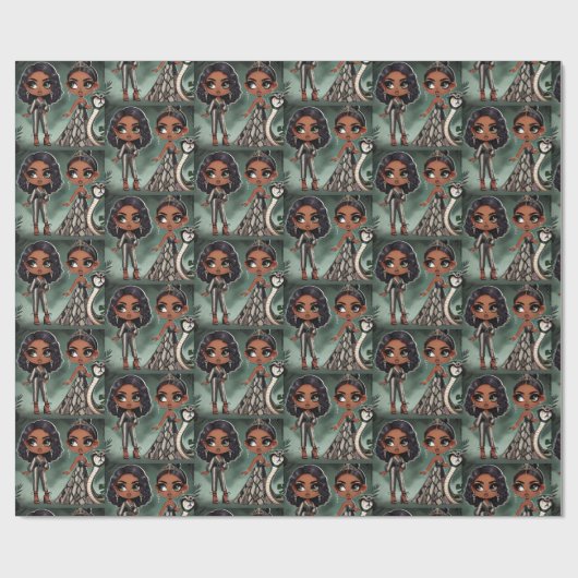 Animal Kingdom Couture Snake Cadeaupapier (Vlak)