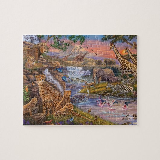 Animal Kingdom puzzel (Horizontaal)