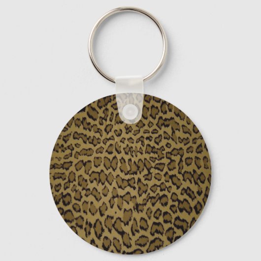 ANIMAL LEOPARD PRINT SLEUTELHANGER (Voorkant)