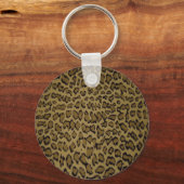 ANIMAL LEOPARD PRINT SLEUTELHANGER (Voorkant)
