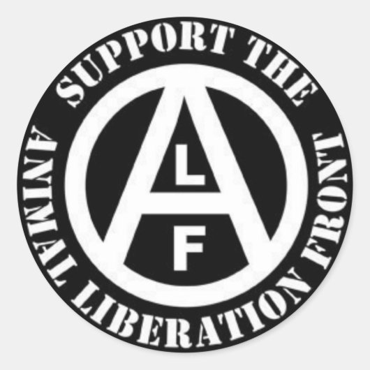 Animal Liberation Stickers (Voorkant)