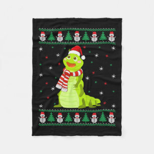 Animal Matching Family Lelijke Kersttrui Fleece Deken
