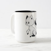 Animal mignon de CatMIX de tasse (Devant gauche)