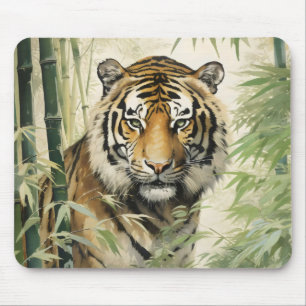 Animal Natuur Tiger Bamboo Muismat