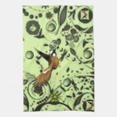 animal oiseau cuisine serviette à main (Vertical)