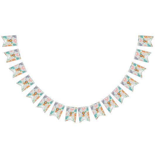 Animal Parade Bunting Banner (Alle)