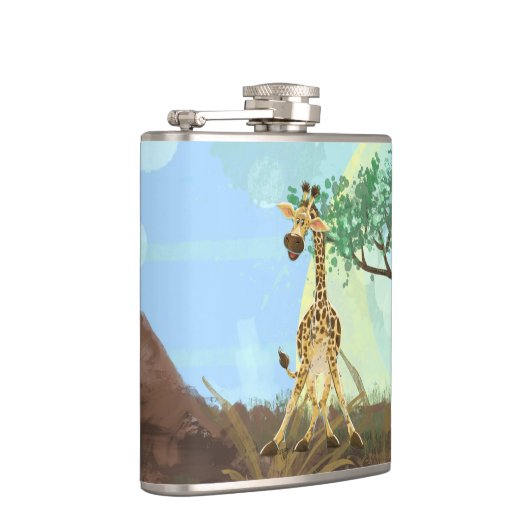 Animal Parade Giraffe Heupfles (Rechts)