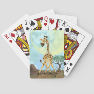 Animal Parade Giraffe Pokerkaarten