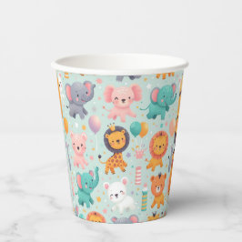 Animal Parade Paper Cup Papieren Bekers