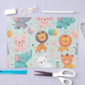 Animal Parade Tissue Paper Tissuepapier (Craft)