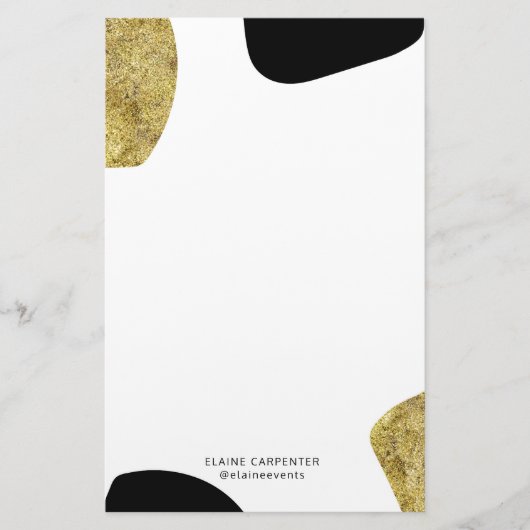 Animal Pattern Gold | Papier voor kantoorbenodigdh (Voorkant)