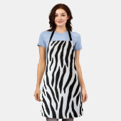Animal Pattern Print Schort (Gedragen)