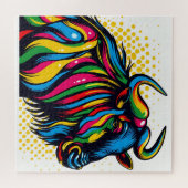 Animal Pop Art 600 Piece Puzzle (Horizontal)