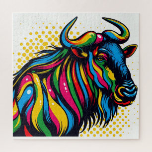 Animal Pop Art 600 Piece Puzzle
