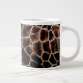 Animal Print Brown Jumbo Beker (Rechts)