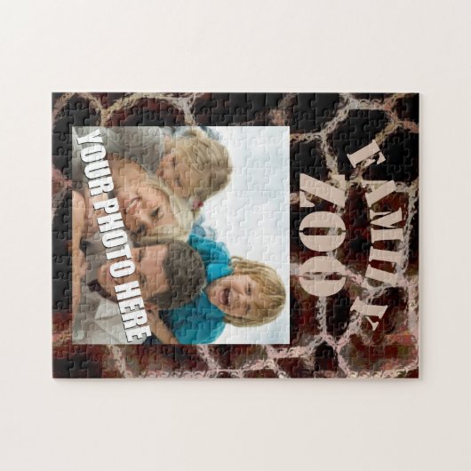 Animal Print Brown Legpuzzel (Horizontaal)