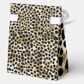 Animal Print - Favor Box with Ribbon Bedankdoosjes (Achterkant)