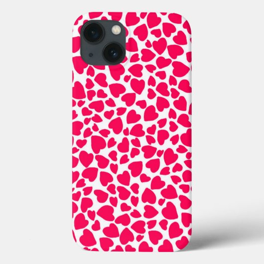 Animal Print Heart 2014 Case-Mate iPhone Case (Achterkant)