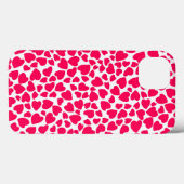 Animal Print Heart 2014 Case-Mate iPhone Case (Achterkant (horizontaal))