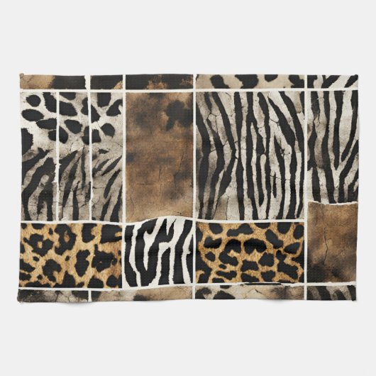 Animal Print - Kitchen Towel Theedoek (Horizontaal)