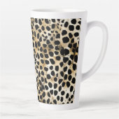 Animal Print - Latte Mug Latte Mok (Rechts)