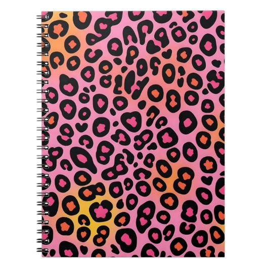 animal print notebook notitieboek (Voorkant)