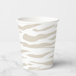 Animal print pattern papieren bekers