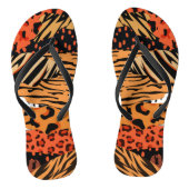 Animal Print Pattern Teenslippers (Voetbed)