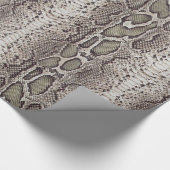 Animal Print SNAKE HUID Cadeaupapier (Hoek)
